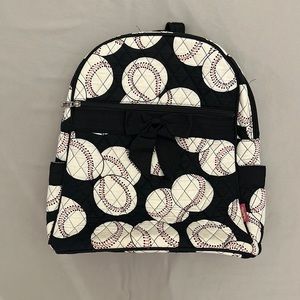 Baseball Quilt Backpack